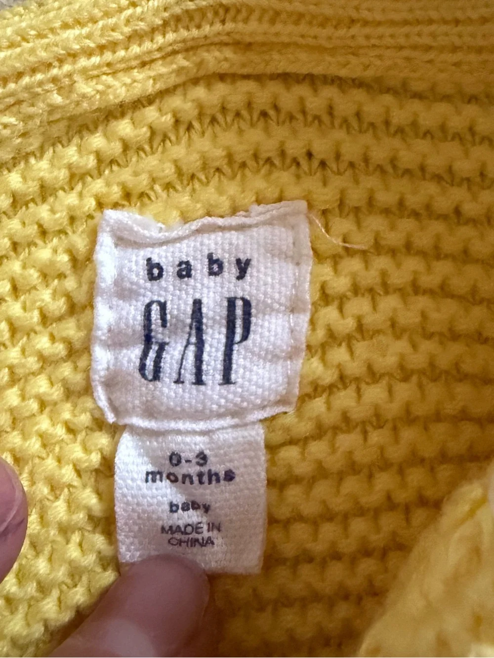 Gap baby sweater